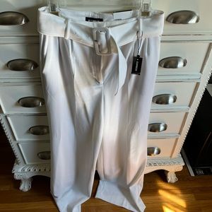 NWT! Express White Wide Leg Pants